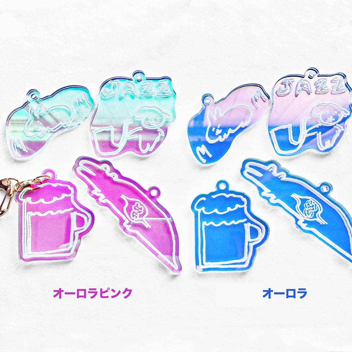 アクリルスタンド (7cm×7cm以内) (5個セット) (品番ACR-S07)