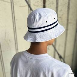 newhattan ニューハッタン ストライプ バケットハット (品番NF1595
