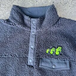 Port Authority ポートオーソリティ Camp Fleece Snap Pullover (品番F140US)