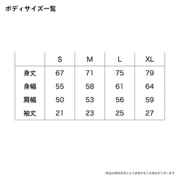 CROSS STITCH クロススティッチ ビッグTシャツ (品番CS1111)