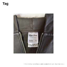 SHAKA WEAR シャカウェア 12.0 oz Garment Dye Double Zipper Hoodie (品番SWGDDH01)