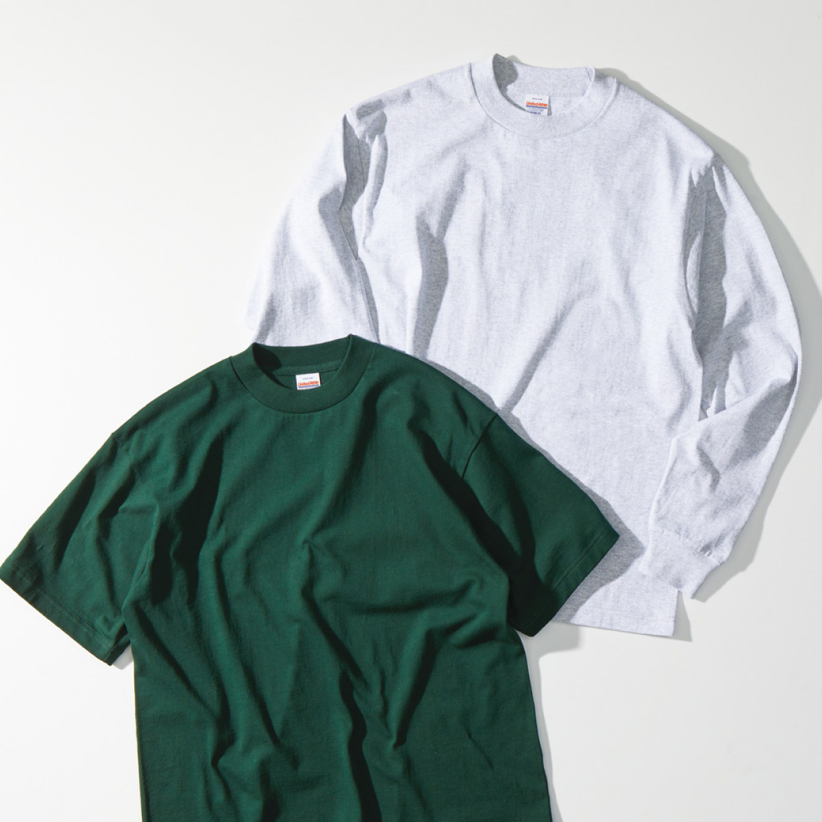 United Athle ユナイテッドアスレ 7.1oz オープンエンド ラギッド ロングスリーブ Tシャツ (2.1インチリブ) (品番4288-01)