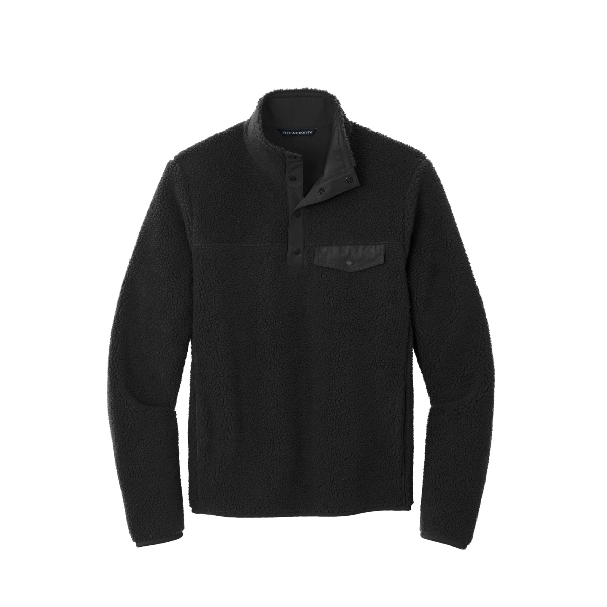 Port Authority ポートオーソリティ Camp Fleece Snap Pullover (品番F140US)