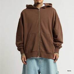 SHAKA WEAR シャカウェア 12.0 oz Garment Dye Double Zipper Hoodie (品番SWGDDH01)
