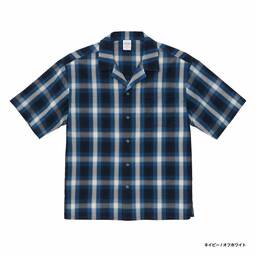 United Athle ユナイテッドアスレ コットン オープンカラー ショートスリーブ シャツ (品番1693-01)