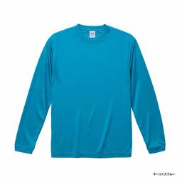 United Athle ユナイテッドアスレ 4.7 oz ドライ シルキータッチ ロングスリーブ Tシャツ (ノンブリード) (品番5089-01)