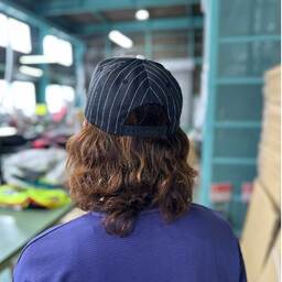 PITBULL ピットブル 6-Panel Pinstripe Snapback Hat (品番PB327-O)