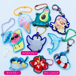 アクリルキーホルダー (5cm×5cm以内) (10個セット) (品番ACR-K05)