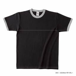 CROSS & STITCH クロスアンドスティッチ 6.2 oz オープンエンド マックスウェイト リンガーTシャツ (品番OE1121)