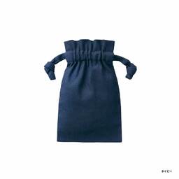 厚手コットンフリル巾着(SSサイズ) (品番TP-0012)