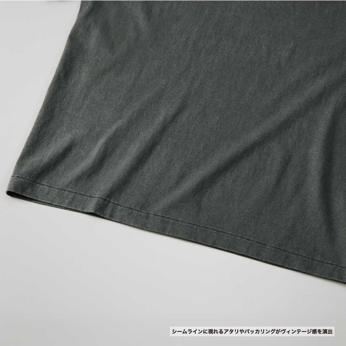 United Athle ユナイテッドアスレ 6.2oz オープンエンド フェードウォッシュ ロングスリーブ Tシャツ(2.1インチリブ)(品番4231-01)