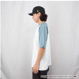D-FACTORY ディーファクトリー 6.6 oz プレミアムコンフォートラグランスリーブTシャツ (品番DF1115)