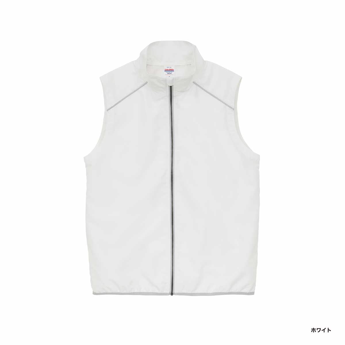 United Athle ユナイテッドアスレ リサイクルポリエステル リフレクター スタンド ベスト(一重)(品番7082-01)
