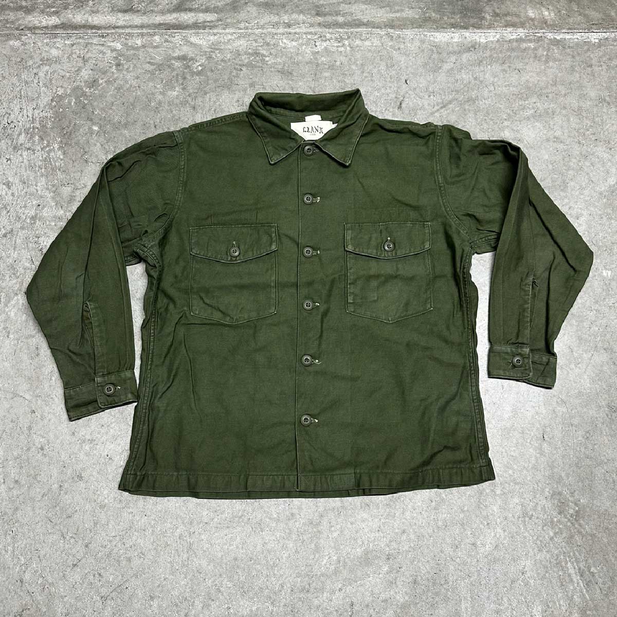 US ARMY/USED - Long Sleeve Shirt (品番CU078)