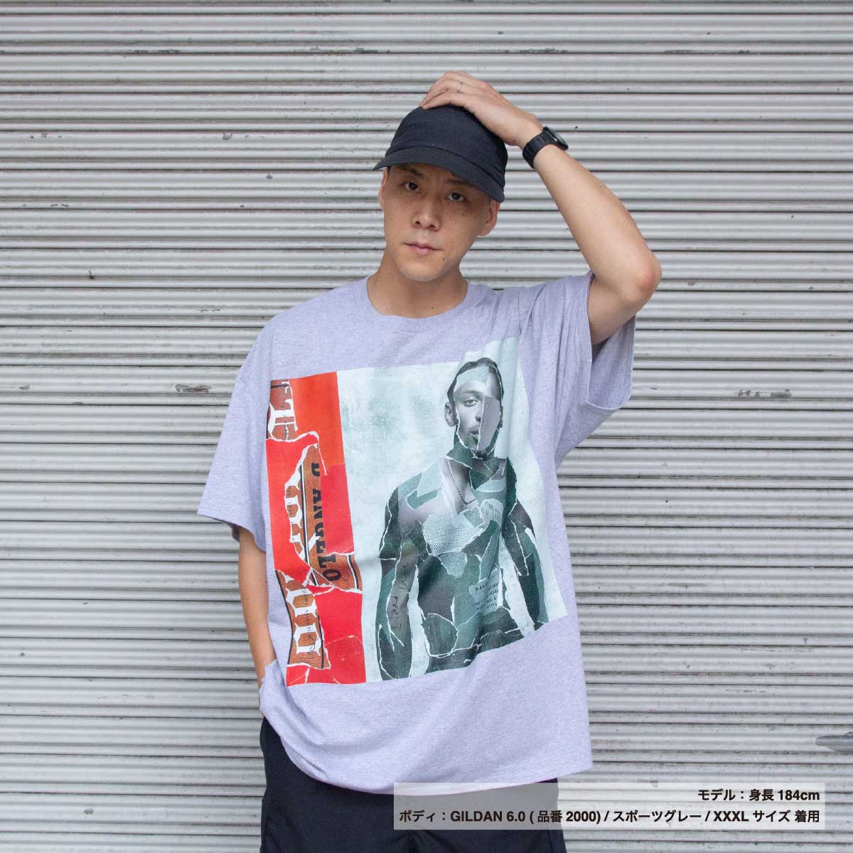 DTF 特大プリントTシャツ (品番DTF-EXT)