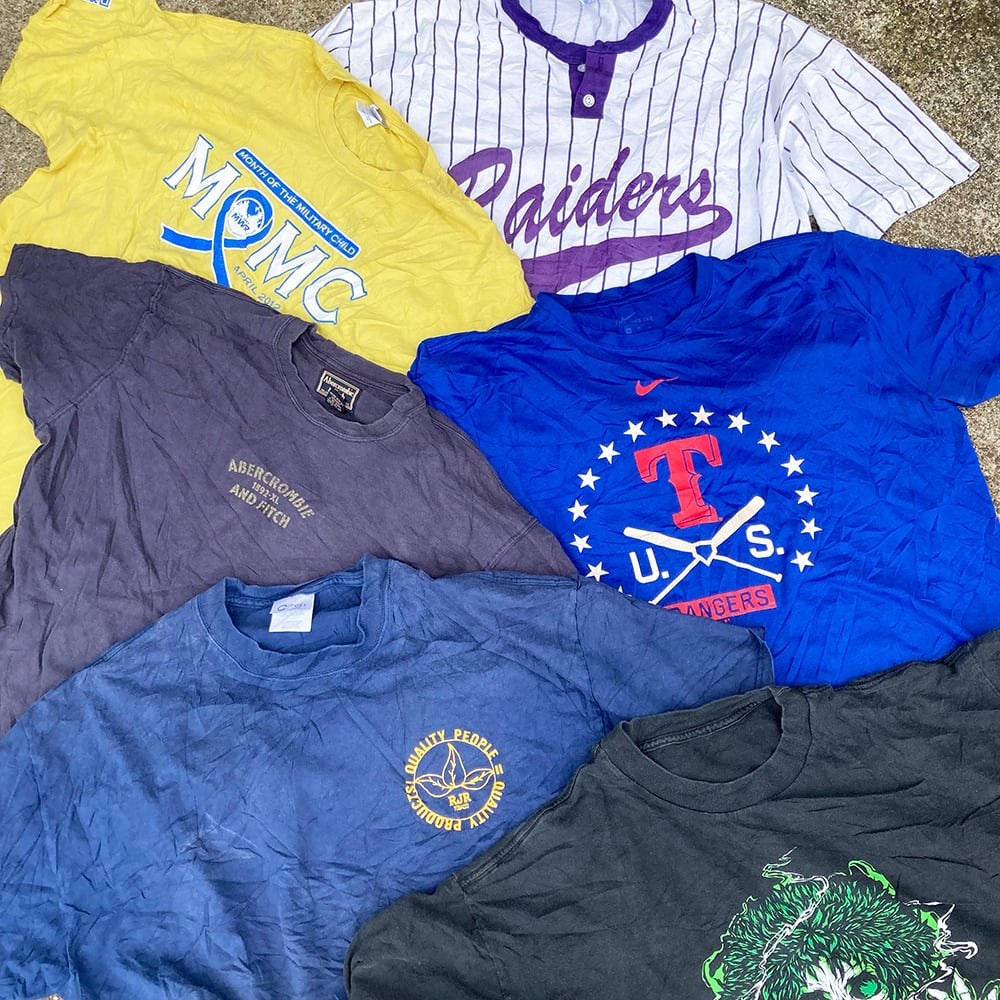 古着BIGプリントTシャツ 詰め合わせ (50枚パック) (品番OC-BPP)