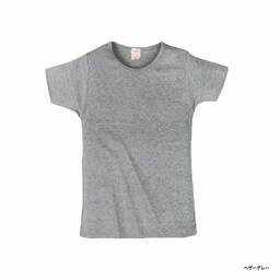 demimoon デミムーン 5.8 oz S/S 袖口リブ無しTシャツ <首元リブあり> (品番DM4312)