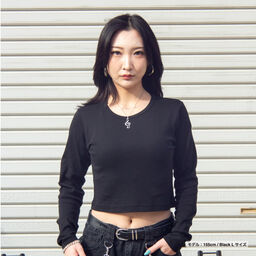 クロップド L/S Tシャツ (品番CPCLST-DM4510)