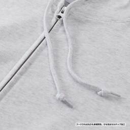 United Athle ユナイテッドアスレ 10.0oz ボックスシルエット スウェット フルジップ パーカ(裏パイル)(品番5201-01)
