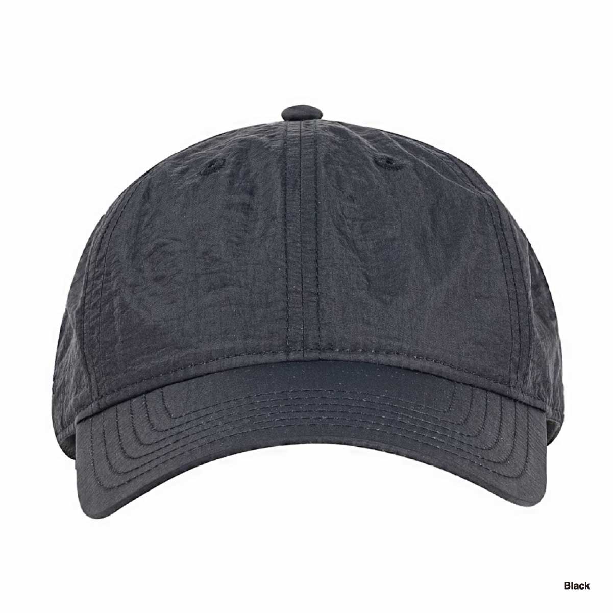 Big Accessories ビッグアクセサリーズ Crinkle Nylon Cap (品番BA715)