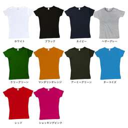 demimoon デミムーン 5.8 oz S/S 袖口リブ無しTシャツ <首元リブあり> (品番DM4312)