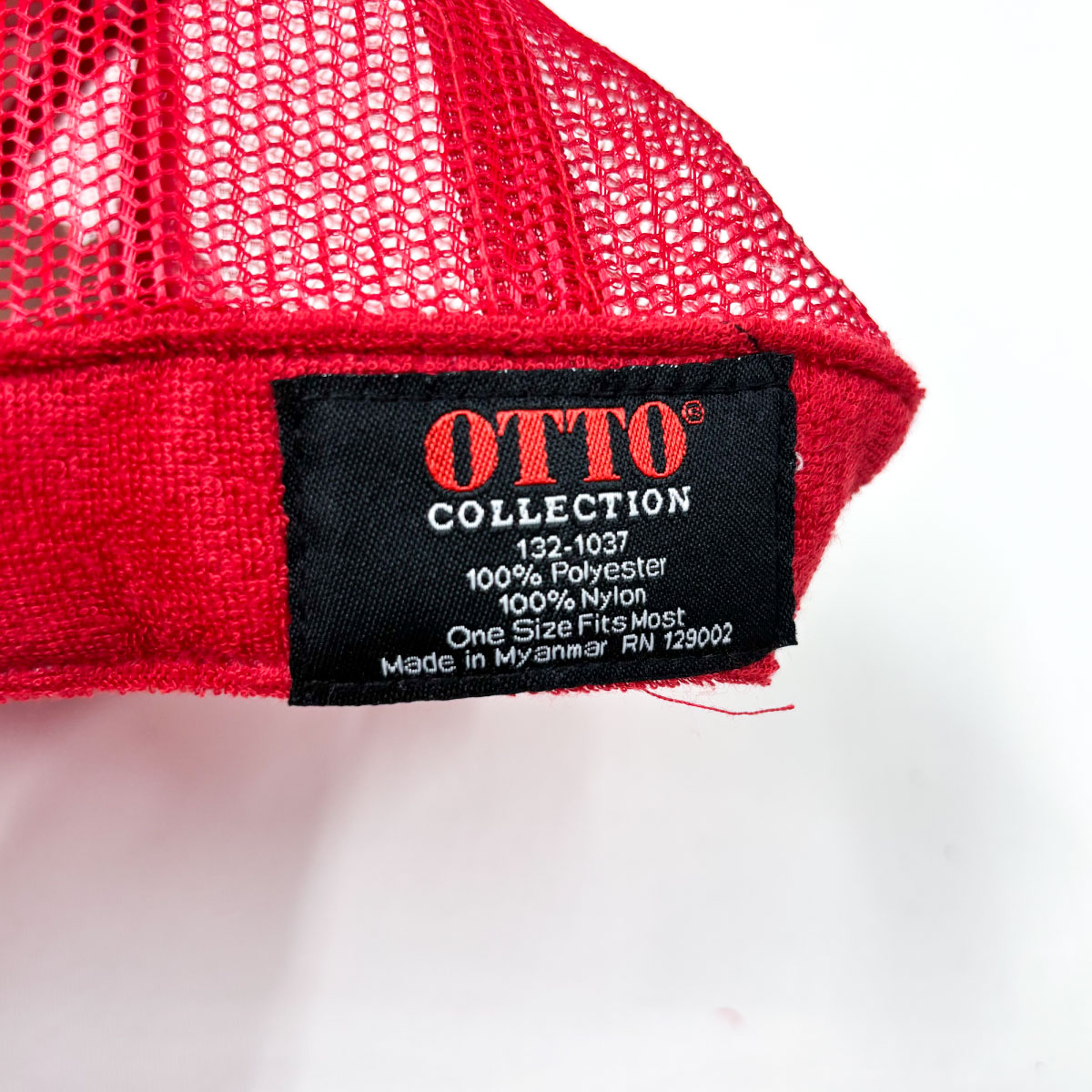 OTTO オットー フラットバイザーメッシュキャップ (品番OTTO-H1037)