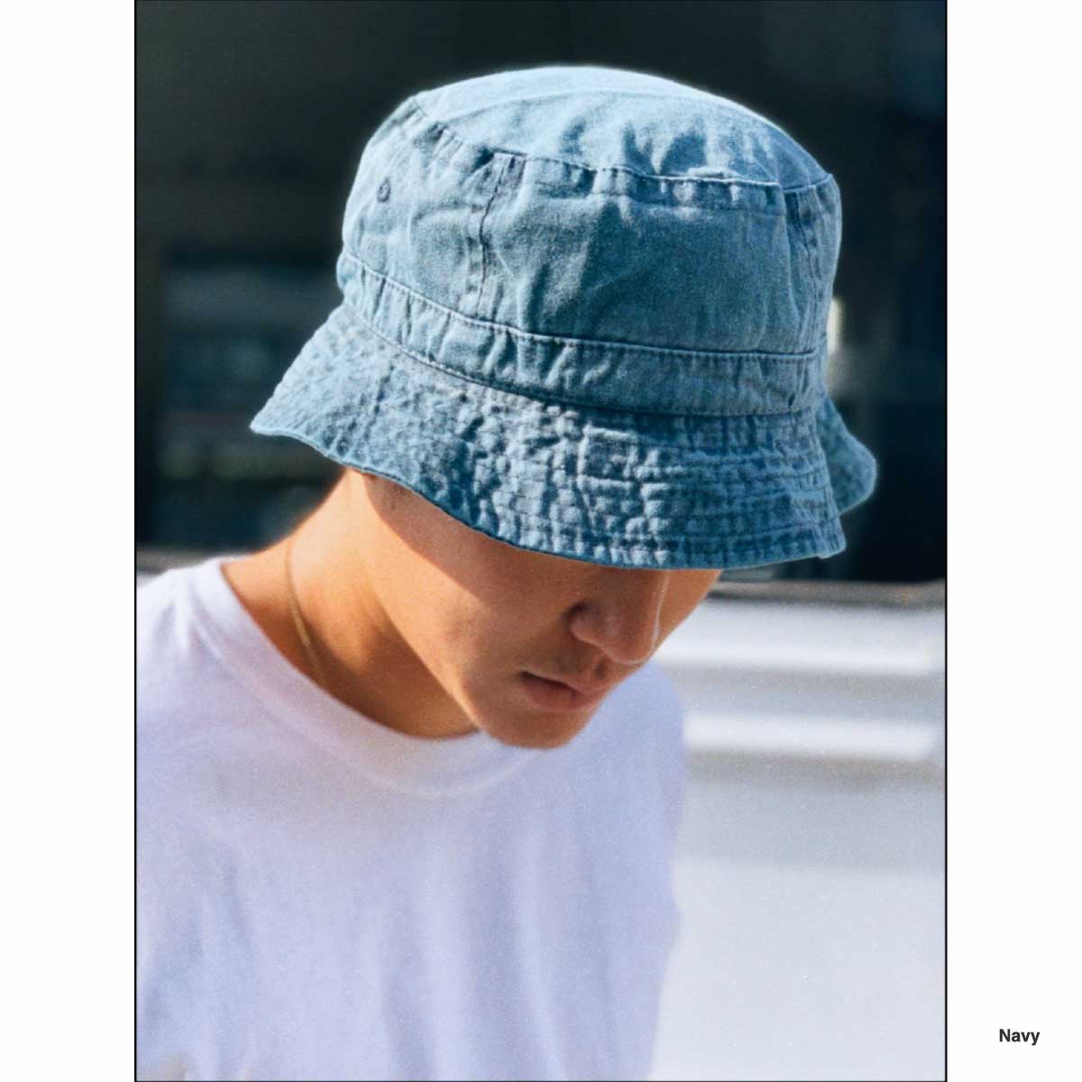 ADAMS HEADWEAR アダムスヘッドウェア ピグメントダイ バケットハット (品番VA101)
