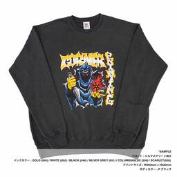CROSS & STITCH クロスアンドスティッチ 10.0 oz ピグメントスウェットシャツ (品番PGS-149)