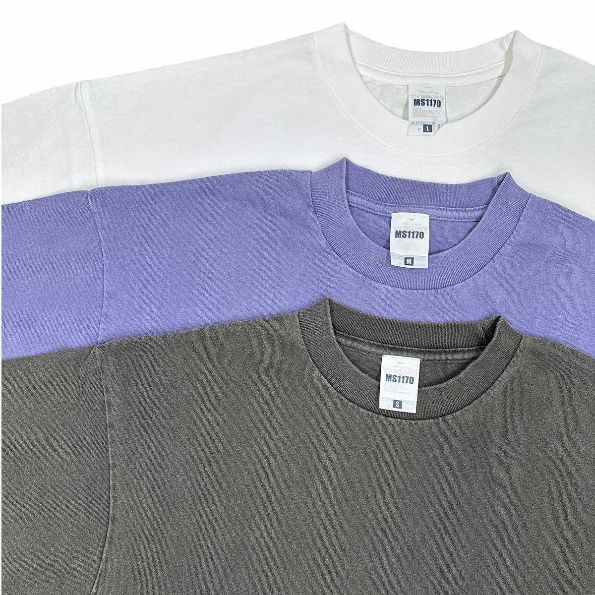 LIFEMAX ライフマックス 6.5oz ピグメントダイTシャツ (品番MS1170)
