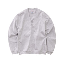 United Athle 10.0 oz cotton jersey loose-fit cardigan (#4488-01)