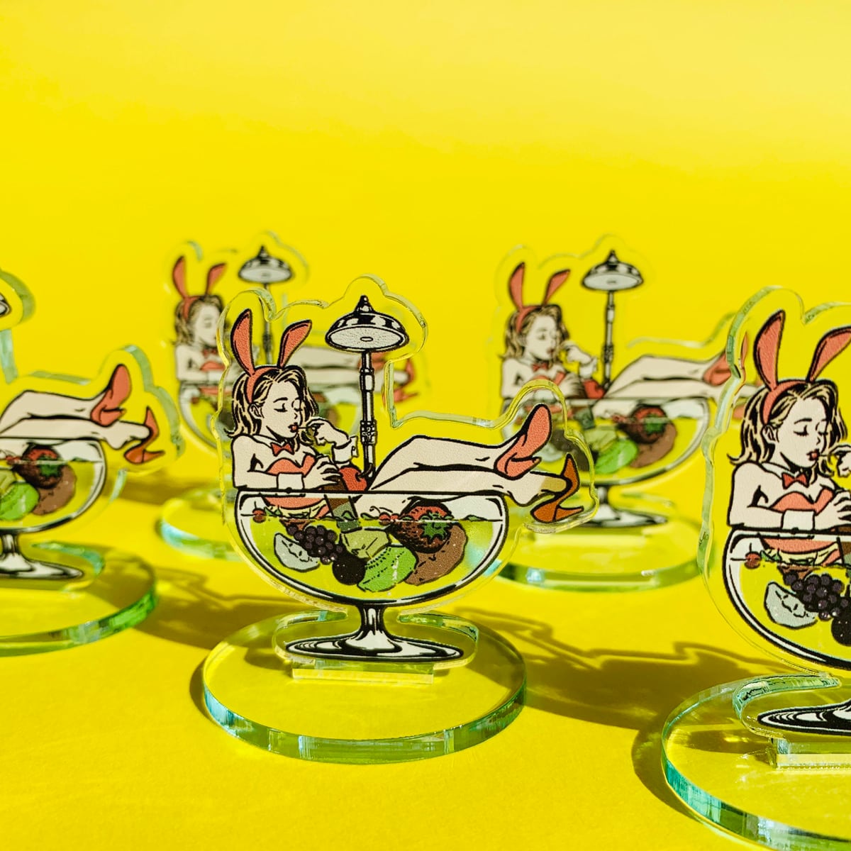 アクリルスタンド (5cm×5cm以内) (5個セット) (品番ACR-S05)