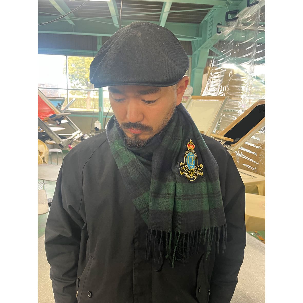TRUSS Japan-made Cashmere Touch Acrylic Scarf (#JAS-800)