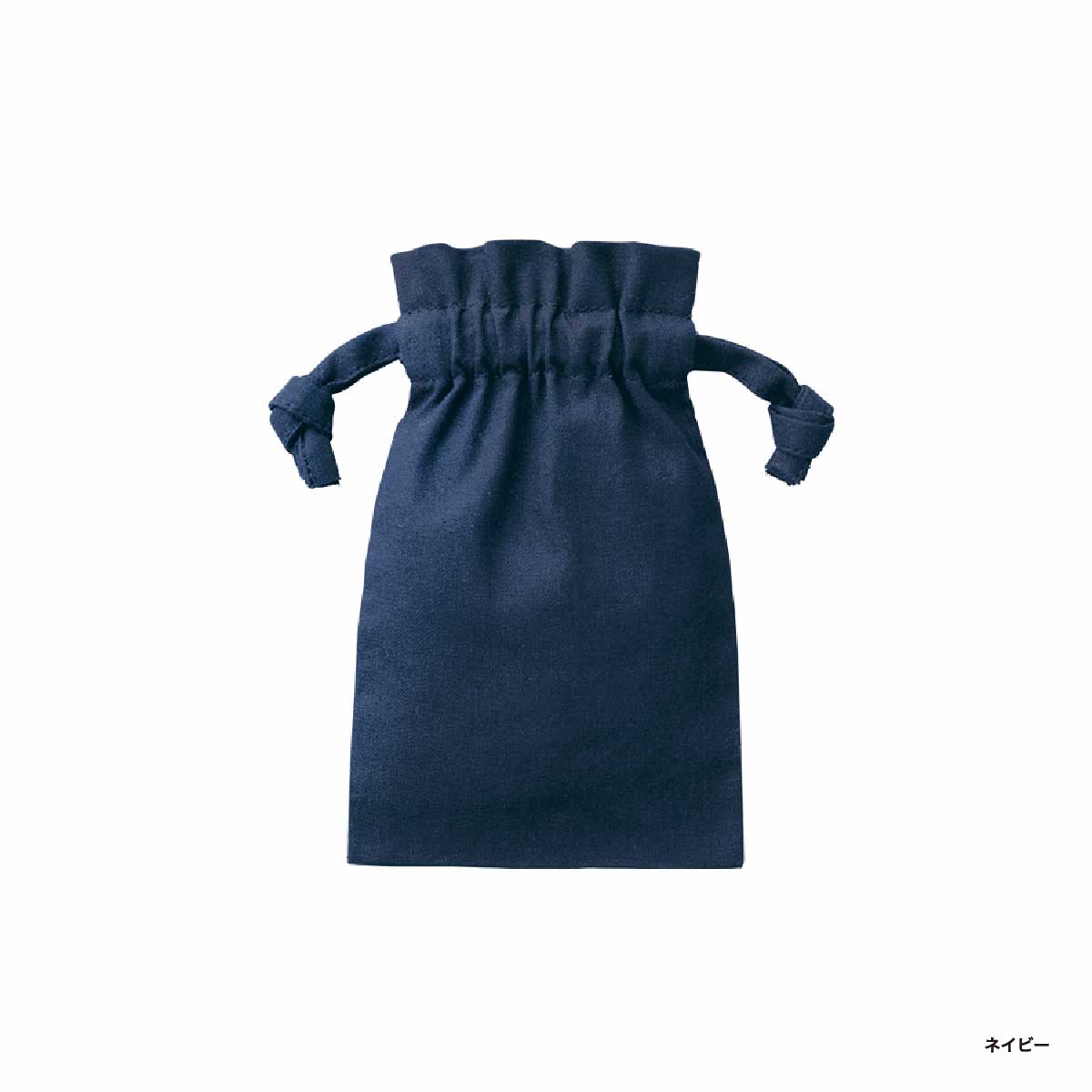 厚手コットンフリル巾着(SSサイズ) (品番TP-0012)