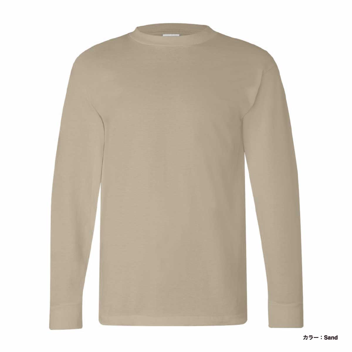 BAYSIDE ベイサイド 6.1 oz USA-Made Long Sleeve Tシャツ (品番6100)