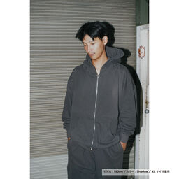 SHAKA WEAR シャカウェア 12.0 oz Garment Dye Double Zipper Hoodie (品番SWGDDH01)