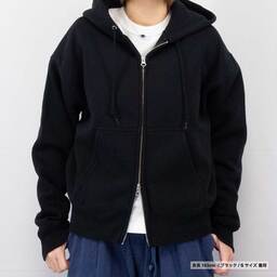 United Athle ユナイテッドアスレ 10.0 oz T/C ボックスシルエット スウェット フルジップ パーカ (裏起毛)(品番5621-01)