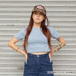 クロップド Tシャツ (品番CPCT-5001-02)