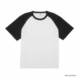 D-FACTORY ディーファクトリー 6.6 oz プレミアムコンフォートラグランスリーブTシャツ (品番DF1115)
