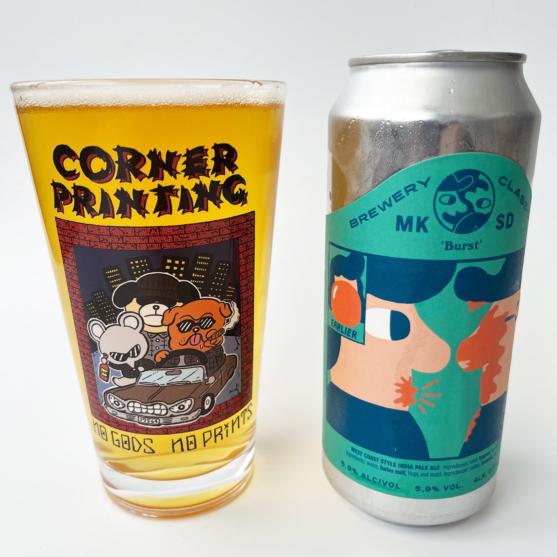 パイントグラス (480ml) (品番13870)