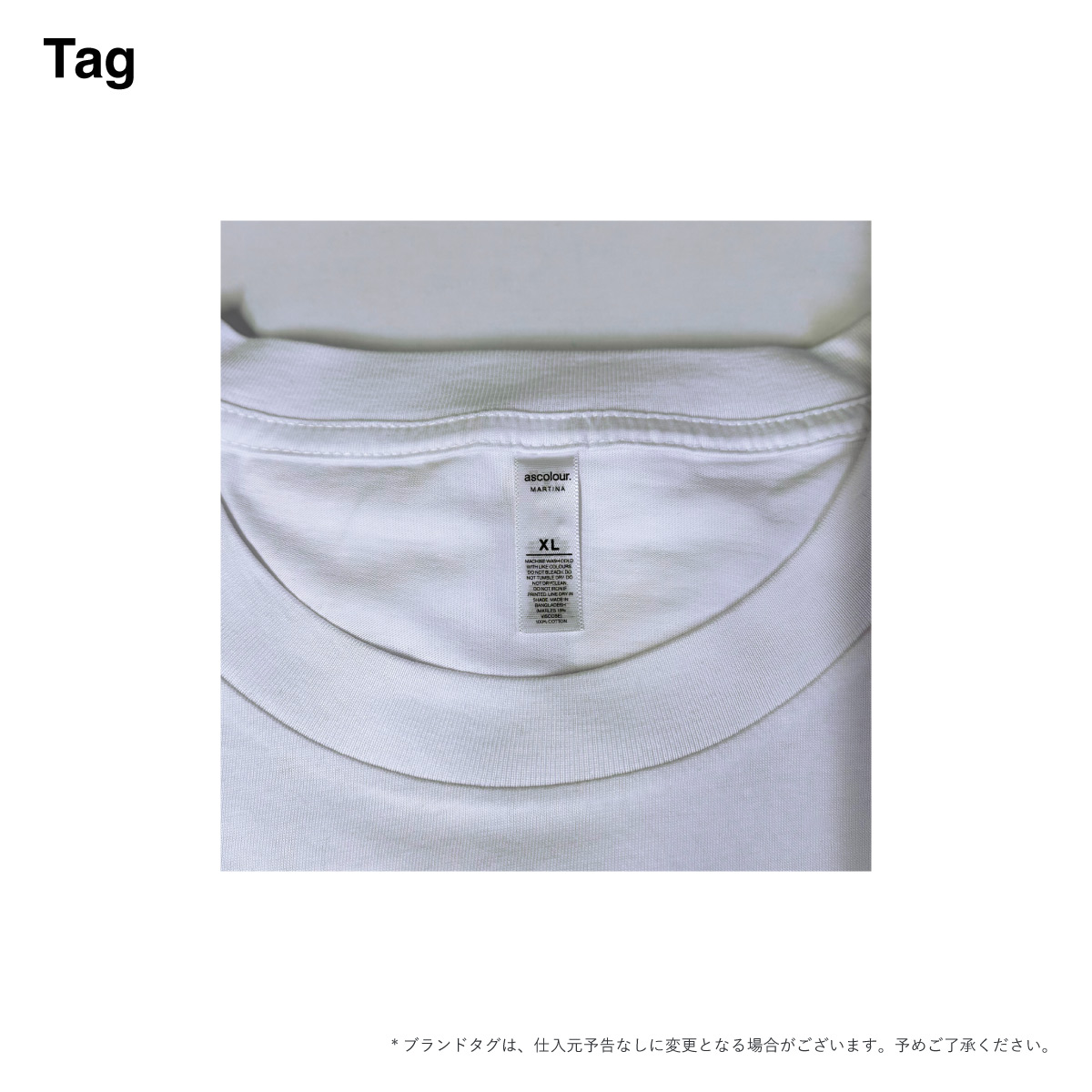 AS Colour エーエス カラー 5.3 oz Wo's Martina Tee (品番4006US)