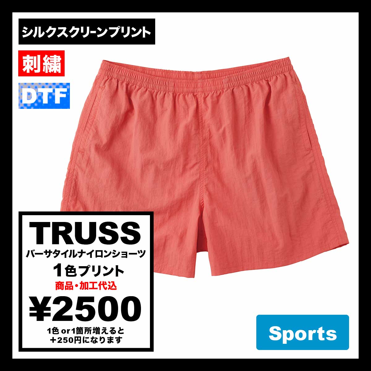 TRUSS Versatile Nylon Shorts (#NSV-505)