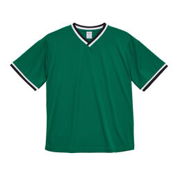 United Athle ユナイテッドアスレ 4.1 oz ドライアスレチック ルーズフィット ラインリブ Tシャツ (品番5927-01)
