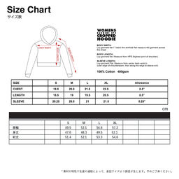 SHAKA WEAR シャカウェア Women's Heavyweight Cropped Hoodie (品番SWGDWCH)