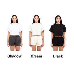 SHAKA WEAR シャカウェア Women Garment Dye Fleece Shorts (品番SWGDWFS)