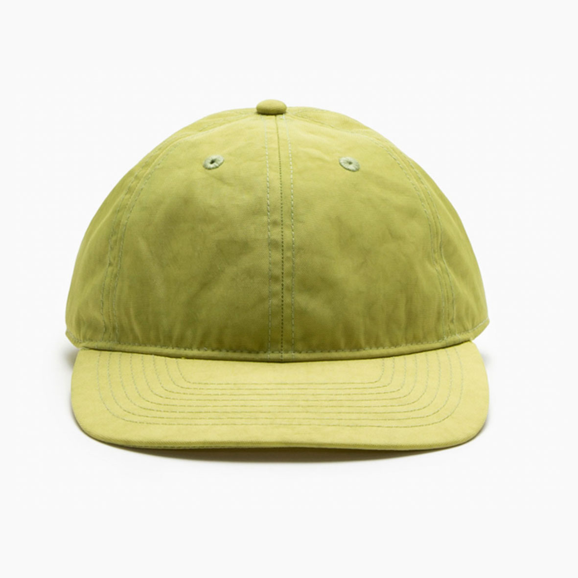 newhattan  ニューハッタン Washer Nylon Flat Visor Cap (品番J1482)