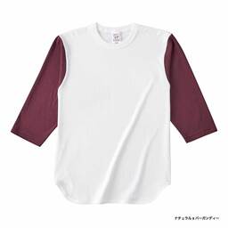CROSS & STITCH クロスアンドスティッチ 6.2 oz オープンエンド 3/4スリーブ ベースボールTシャツ (品番OE1230)