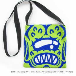 オリジナル編み総柄ショルダーバッグ Mサイズ (品番CPKN-005_M)