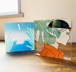 アクリルブロック (小) (品番ACR-BS)