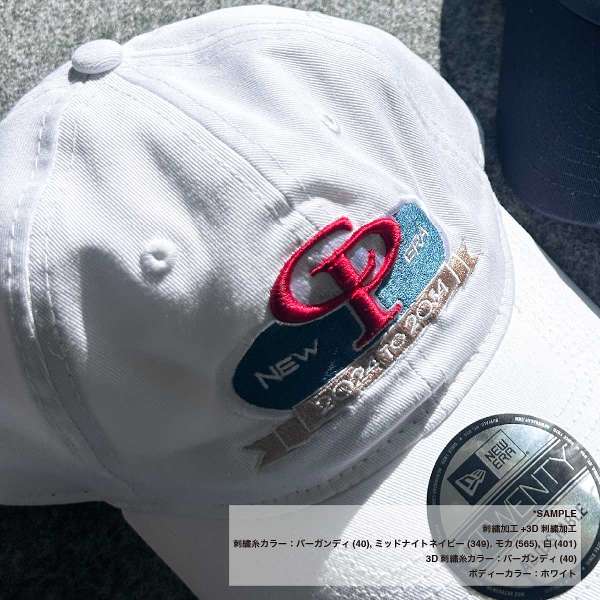 NEW ERA ニューエラ  Adjustable Unstructured Cap (品番NE201)