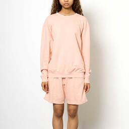 Comfort Colors コンフォートカラーズ 6.4 oz ガーメントダイ ライトウェイト クルーネック スウェットシャツ (品番CC1466)